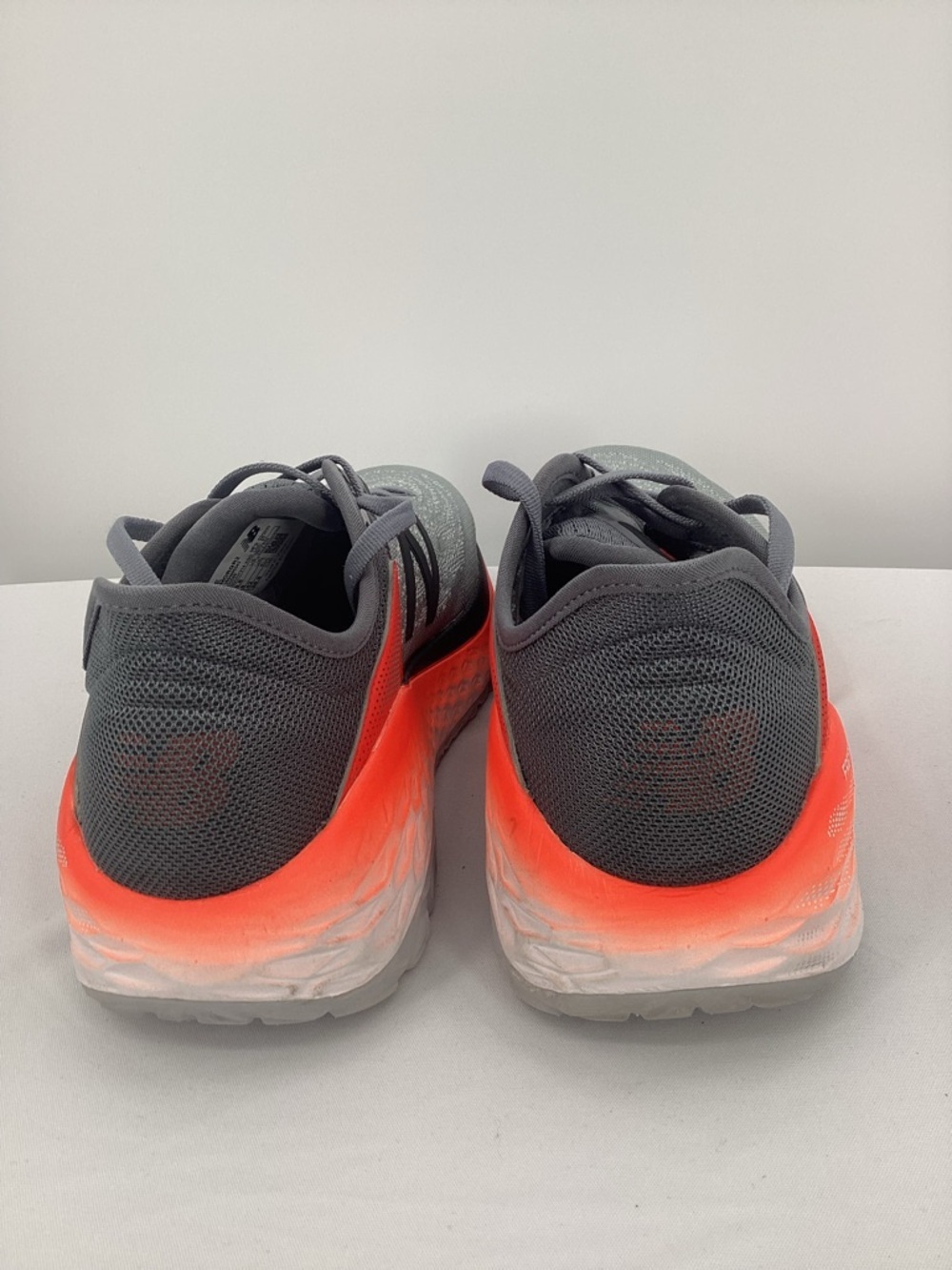 New Balance Fresh Foam More v2 Gray- Orange - Picture 2 of 9